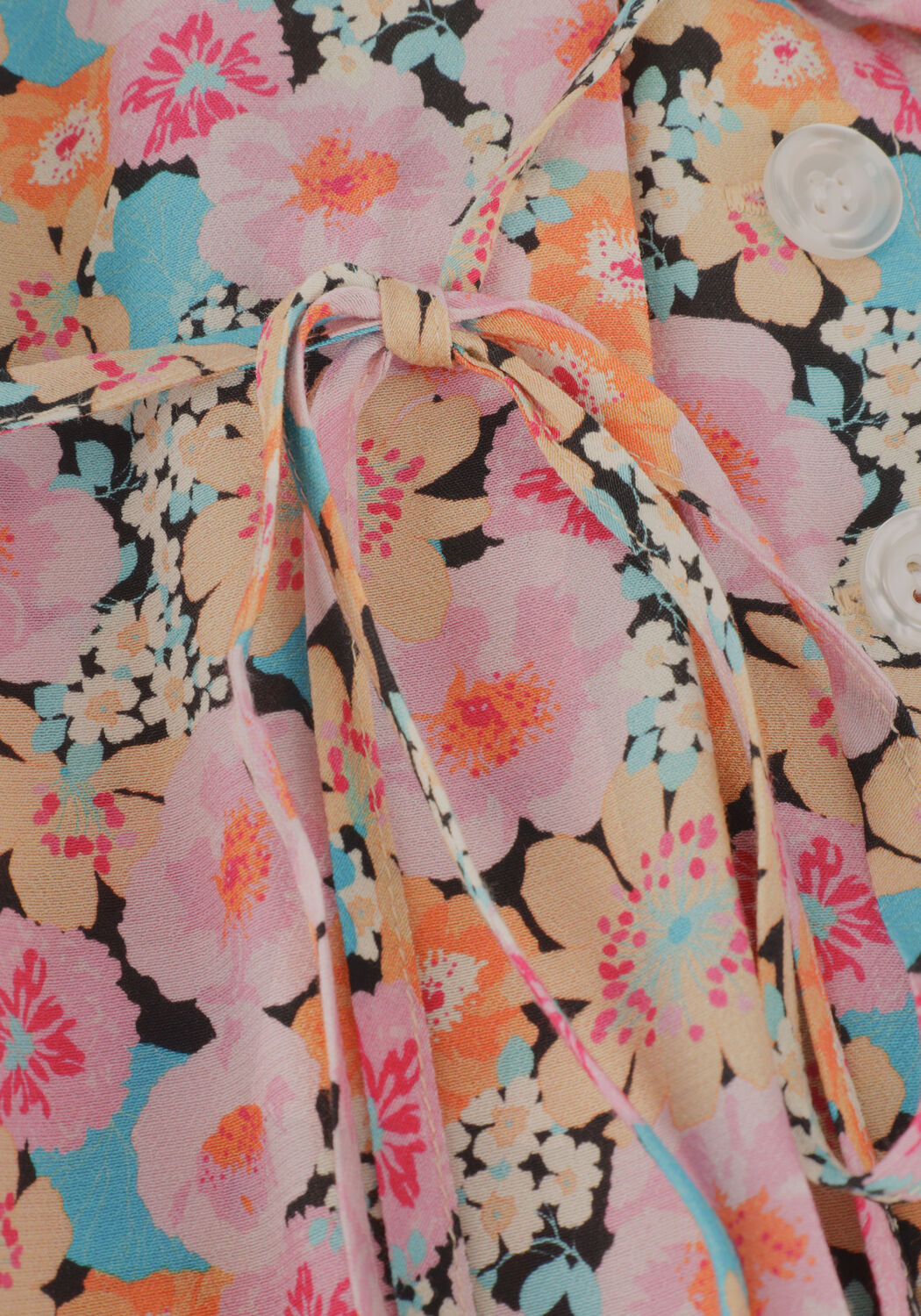 Orangene CATWALK JUNKIE Midikleid DR ORANGE BLOSSOM WRAP - large