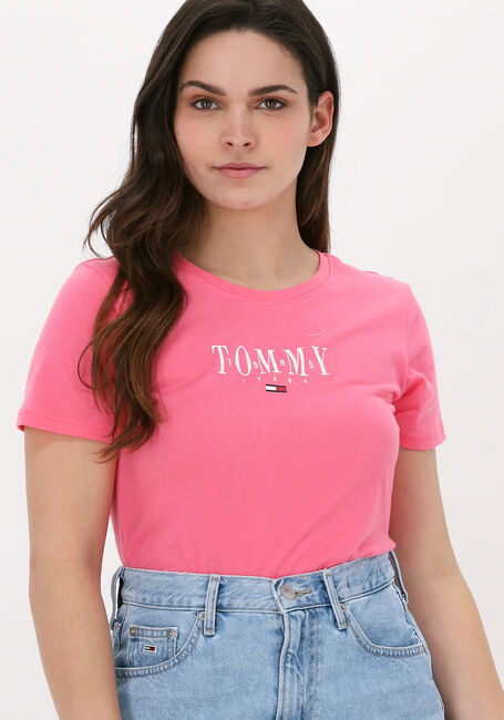 Rosane TOMMY JEANS T-shirt TJW SKINNY ESSENTIAL LOGO 1 SS - large