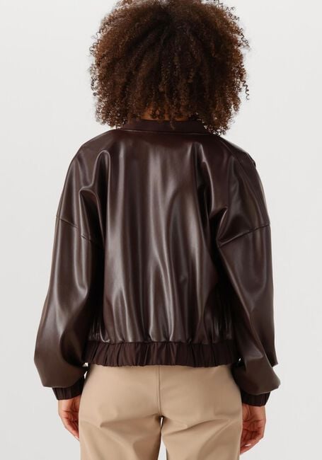 Braune STUDIO ANNELOES Jack MAYTE FAUX LEATHER BOMBER - large
