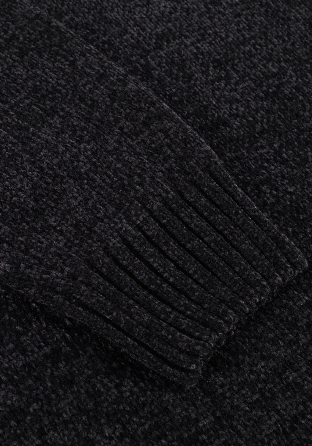Schwarze ANERKJENDT Pullover AKSUNE CHENILLE KNIT - large