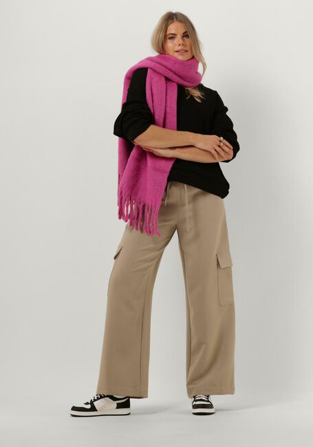 Schwarze MSCH COPENHAGEN Pullover MSCHPETUA IMA Q V SWEATSHIRT - large