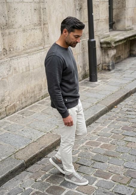 Dunkelgrau CAST IRON Sweatshirt RELAXED FIT GRAPHIC - large