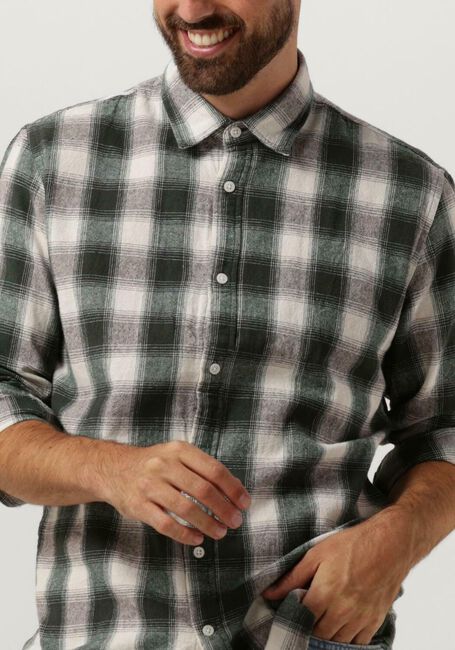 Dunkelgrün SELECTED HOMME Casual-Oberhemd REGBALDO SHIRT - large