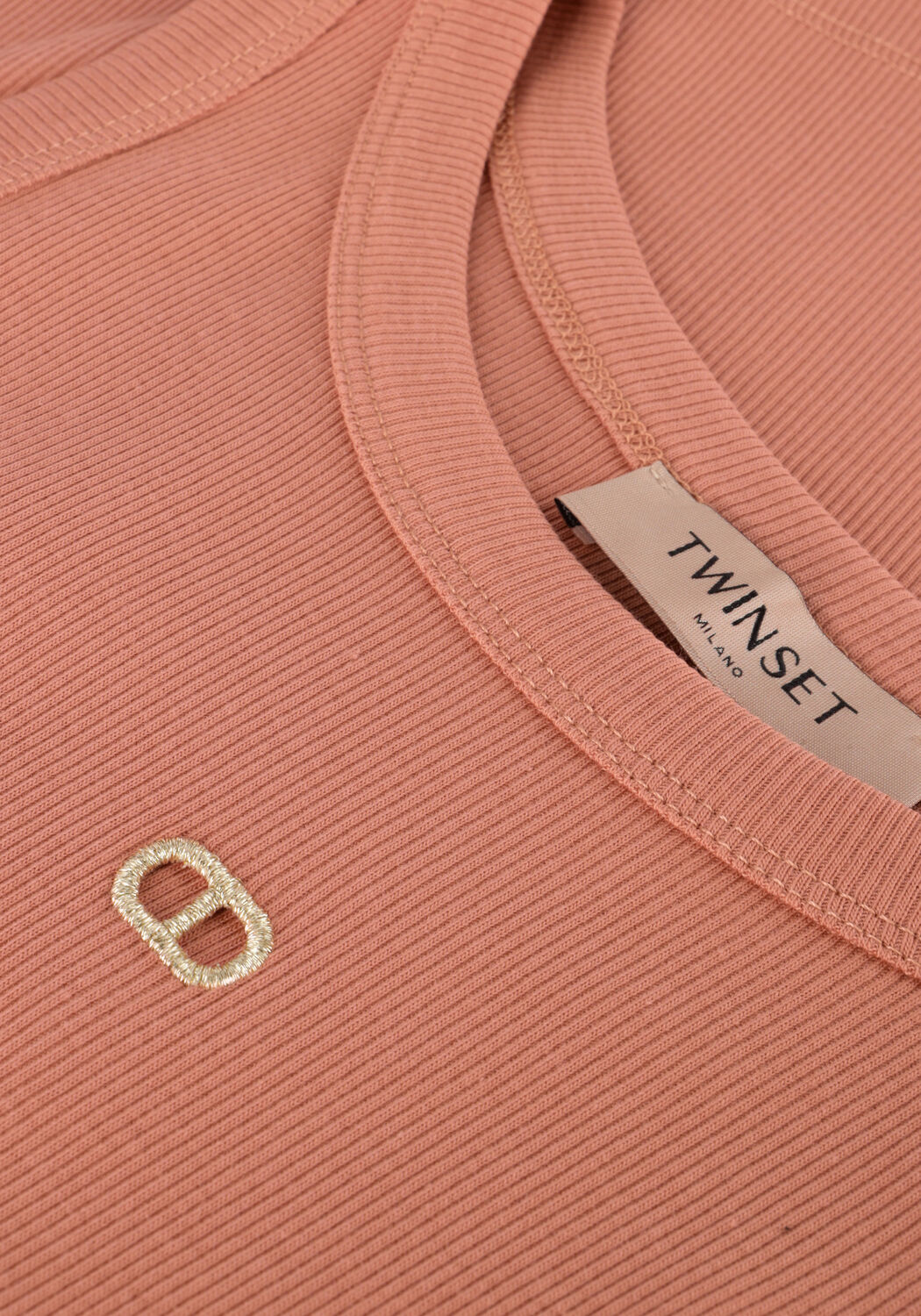 Koralle TWINSET MILANO Top KNITTED TANK TOP - large