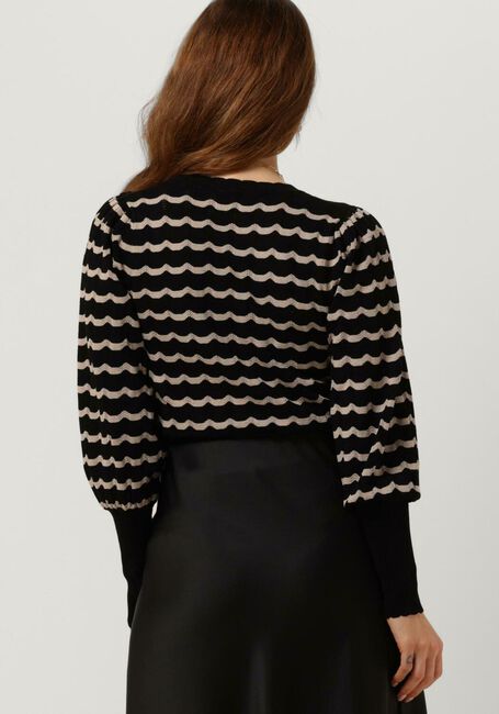 Schwarze NEO NOIR Blusen DARY STITCH KNIT BLOUSE - large