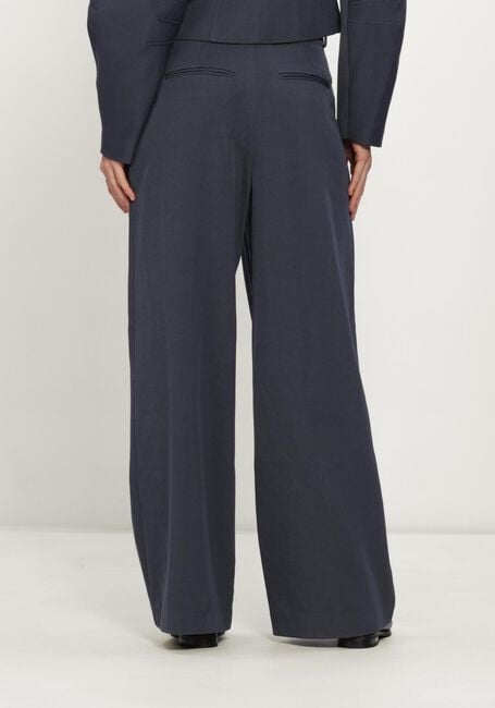 Blaue MSCH COPENHAGEN Weite Hose MSCHLAURETTA HW PANTS - large