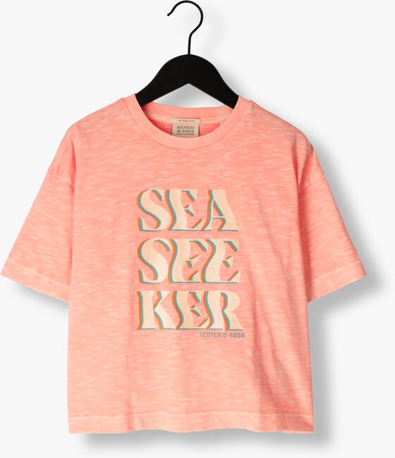 Pfirsich SCOTCH & SODA T-shirt SHORT SLEEVE TIE DYE T-SHIRT - large