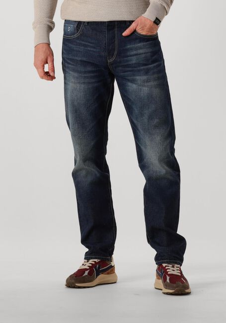 Dunkelblau BUTCHER OF BLUE Straight leg jeans STOCKTON STRAIGHT SHADOW MID DENIM - large