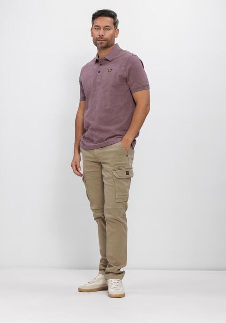 Blaue PME LEGEND Polo-Shirt JACQUARD JERSEY - large