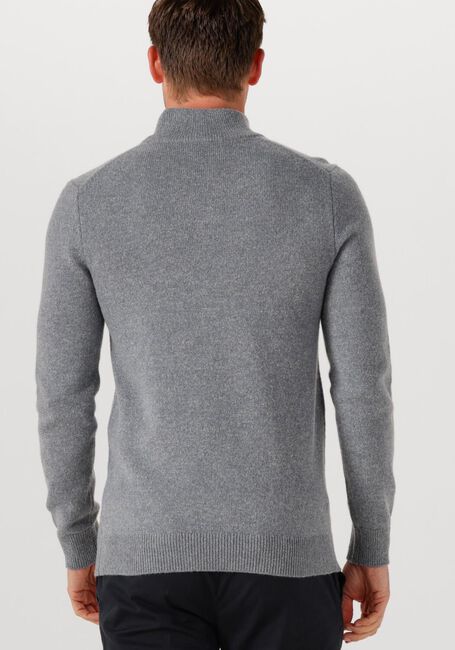 Graue PROFUOMO Pullover PULLOVER HALF ZIP WOOL BLEND - large