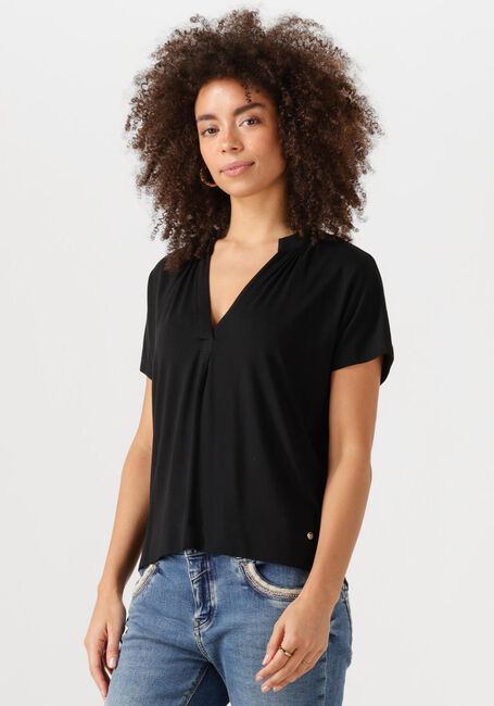 Schwarze MOS MOSH Top SHIRA TEE - large