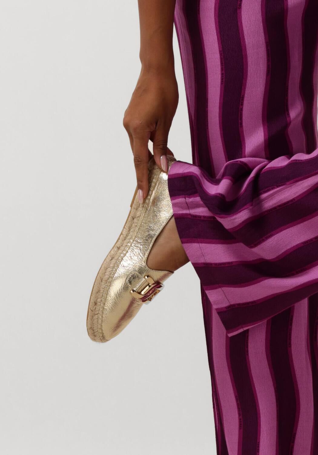 Goldfarbene AYANA Espadrilles YU695 - large