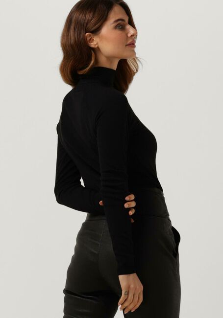 Schwarze SUMMUM Rollkragenpullover TURTLE NECK SWEATER - large