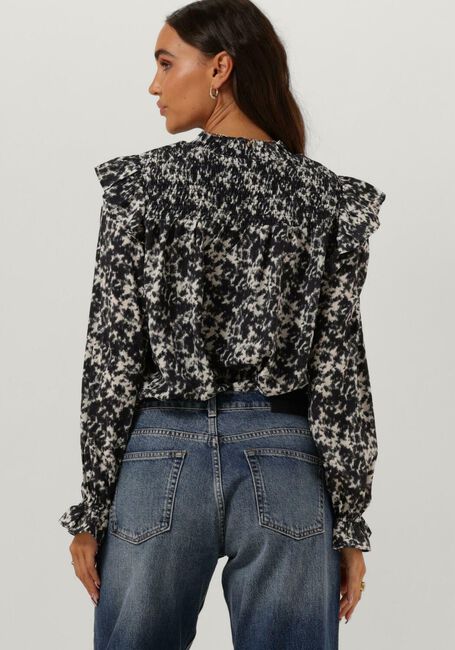 Schwarze CO'COUTURE Blusen BAILA SMOCK BLOUSE - large