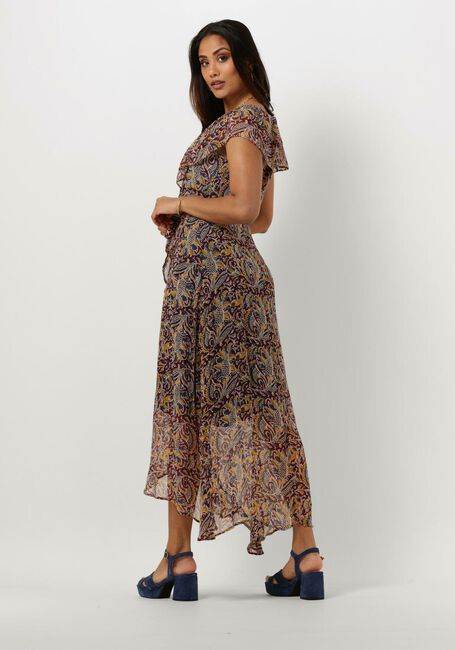 Braune AAIKO Midikleid ESMEE ORIENTAL VIS 520 - large