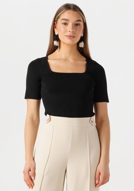 Schwarze OMODA ATELIER Top OM-BISOUS X BO - large