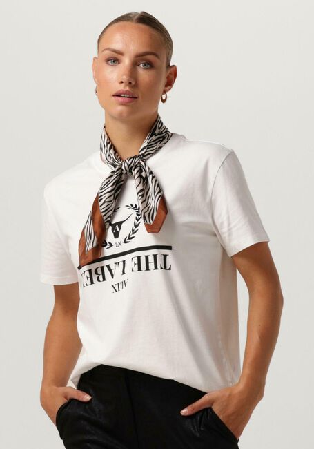 Weiße ALIX THE LABEL T-shirt THE LABEL T-SHIRT - large