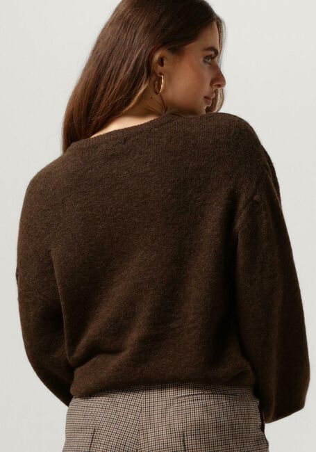 Braune MSCH COPENHAGEN Pullover MSCHLILLIAN HOPE BALLOON PULLOVER - large