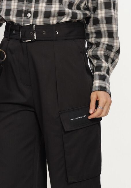 Schwarze HAUTE L'AMITI&Eacute; Hosen RABI CARGO POCKET TALL PANT - large