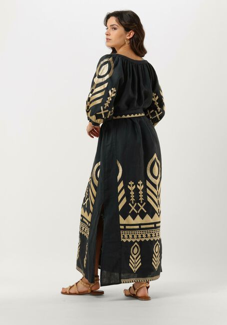 Schwarze GREEK ARCHAIC KORI Maxikleid 230539 - large