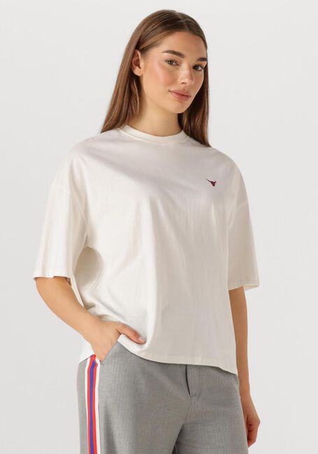 Nicht-gerade weiss ALIX THE LABEL T-shirt BACK LOGO T-SHIRT - large