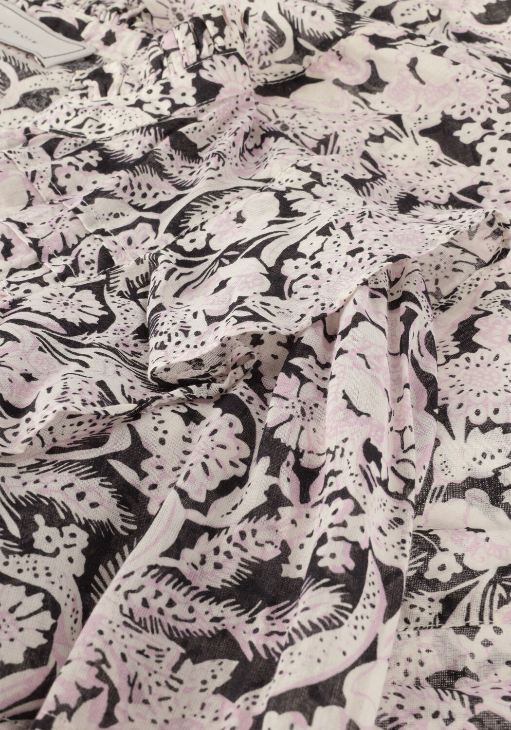 Schwarze NEO NOIR Blusen HAMA SWEET FLORAL BLOUSE - large