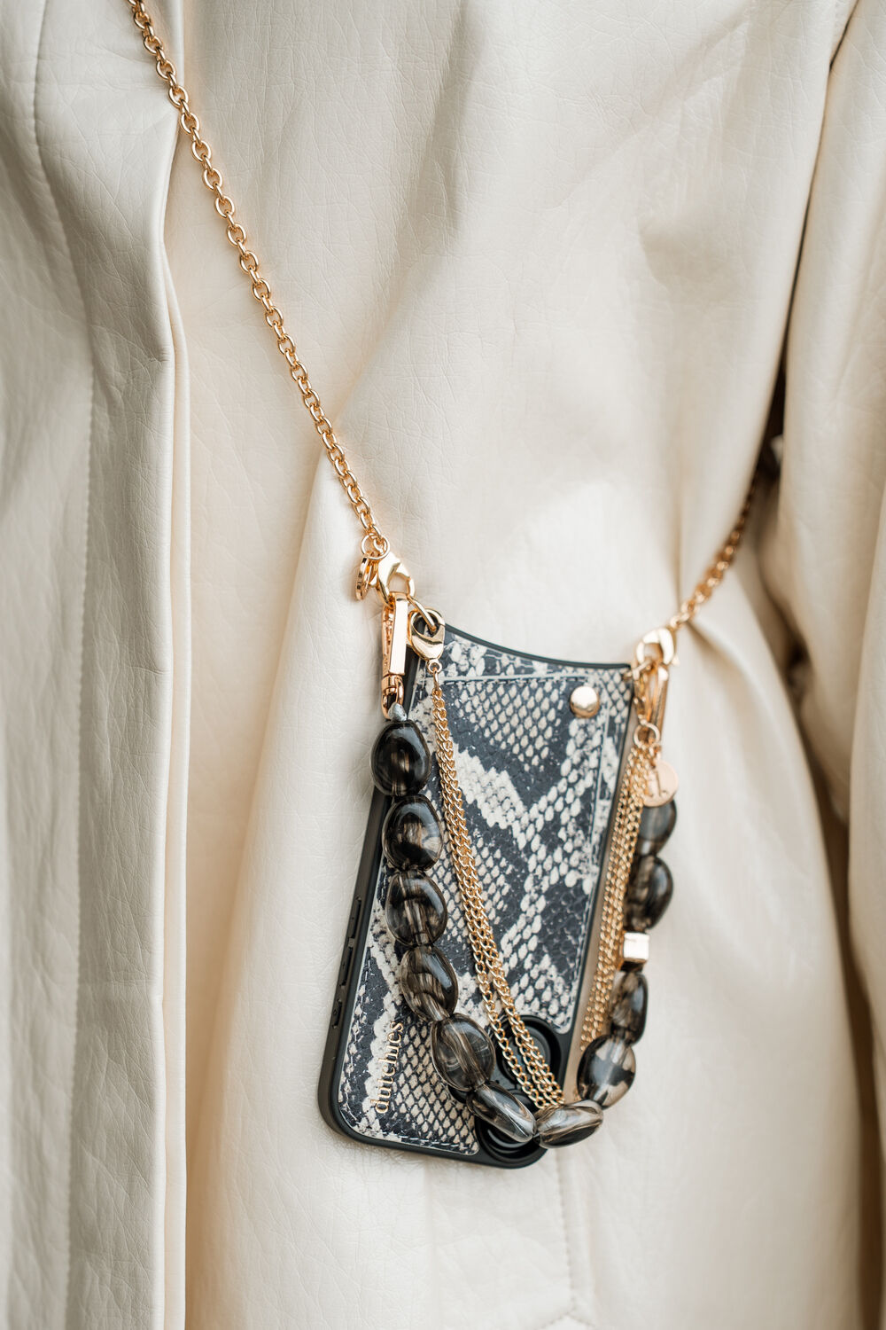 Schwarze DUTCHIES Handyh&uuml;llen iPhone Case - large