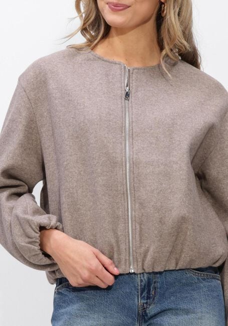 Taupe WITHBLACK Jack WBLKENNEDY BOMBER JACKET - large