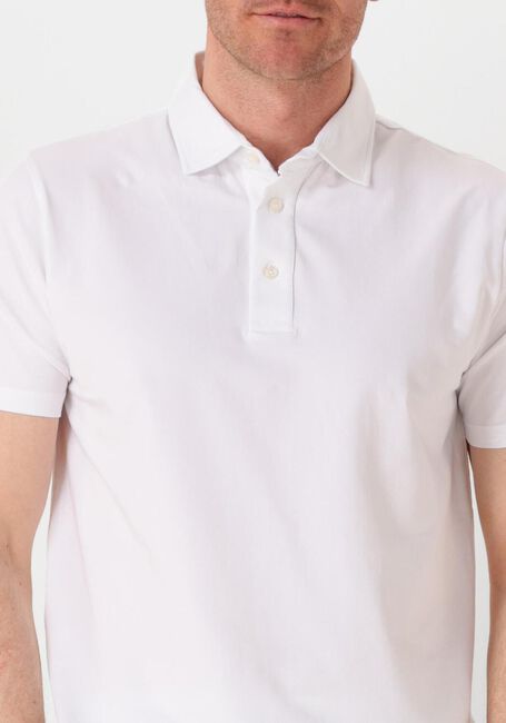 Weiße GENTILUOMO Polo-Shirt POLO 3 BUTTON J2017-202 - large