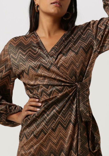 Mehrfarbige/Bunte ACCESS Minikleid W2-3019-1112 - large