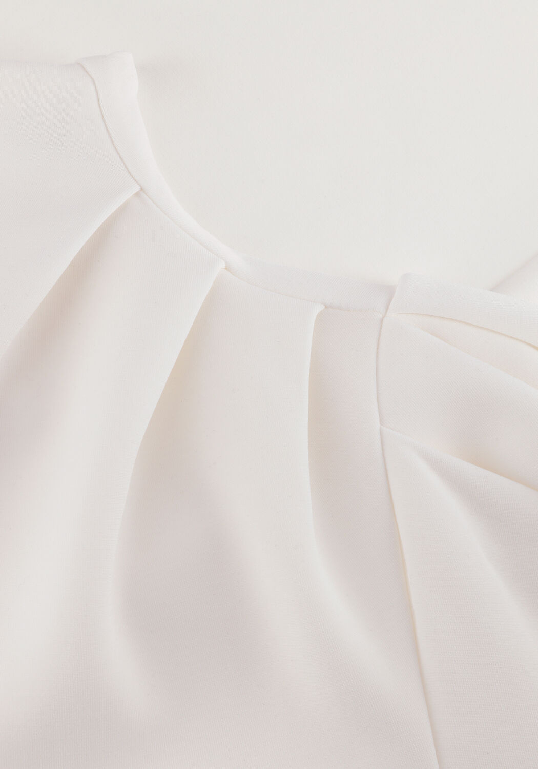 Wei&szlig;e SELECTED WOMEN Rollkragenpullover SLFFENJA LS T-NECK TOP - large