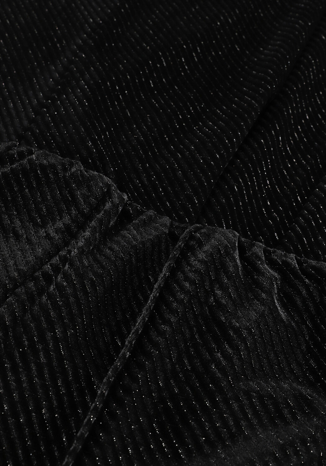 Schwarze SECOND FEMALE Weite Hose SACHA TROUSERS - large