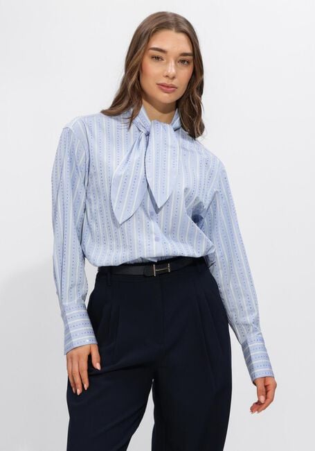 Blaue DANTE6 Blusen ANUBI STRIPE SHIRT - large