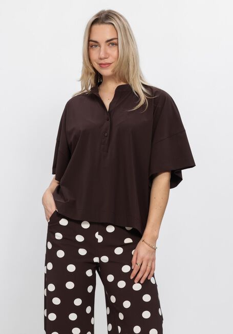 Braune STUDIO ANNELOES Blusen Laureen blouse - large