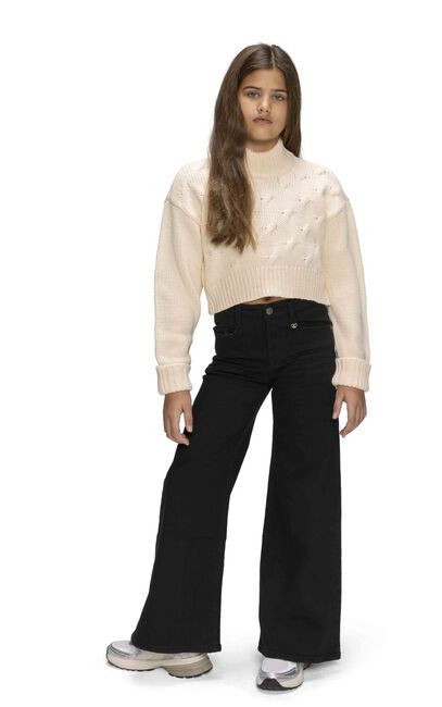 Schwarze RETOUR Straight leg jeans CELESTE - large