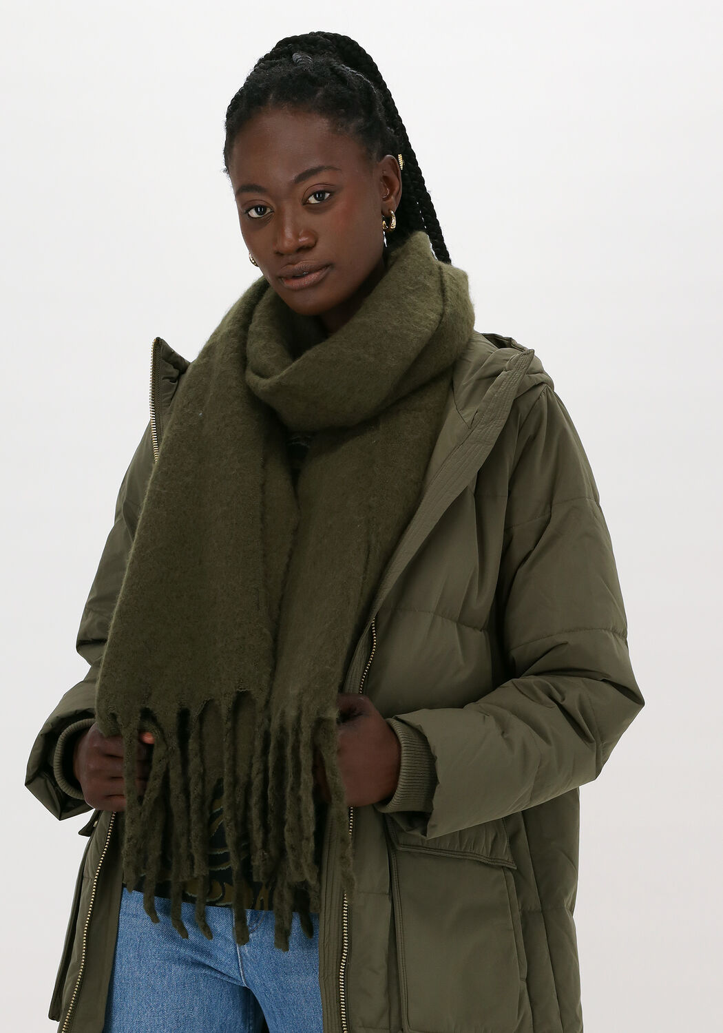 Gr&uuml;ne OMODA Schal S21357