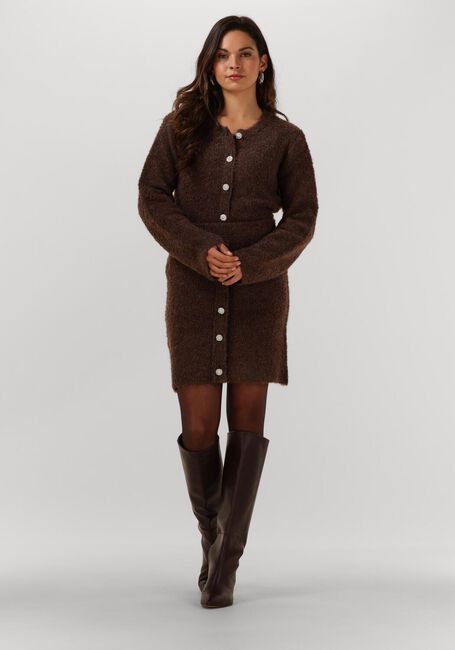 Braune Y.A.S. Minirock YASPLYRA HW KNIT SKIRT - large