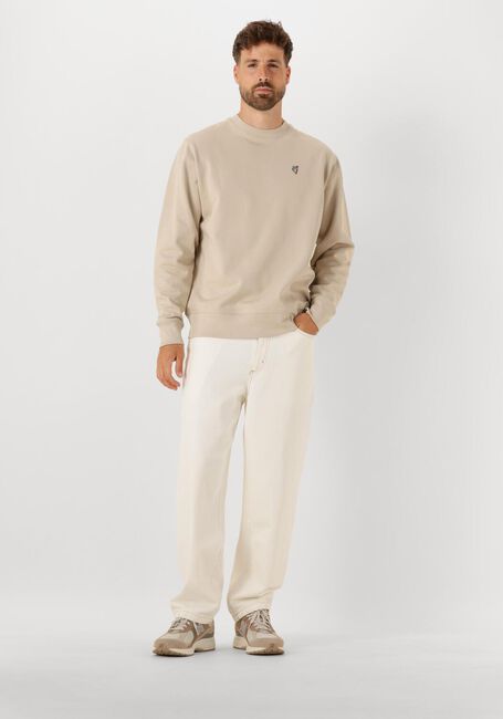 Beige STRØM Clothing Sweatshirt SWEATER - large