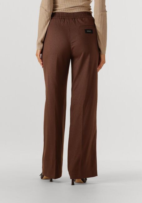 Braune LIU JO Weite Hose PANT ELASTIC FLARE - large
