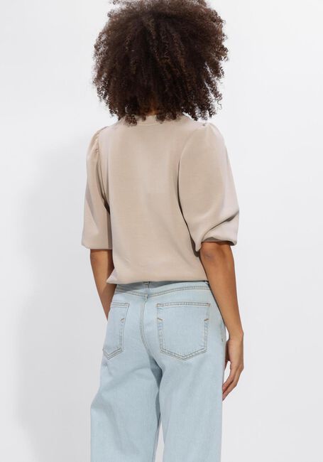 Beige SELECTED WOMEN Pullover SLFTENNY 3/4 SWEAT TOP - large