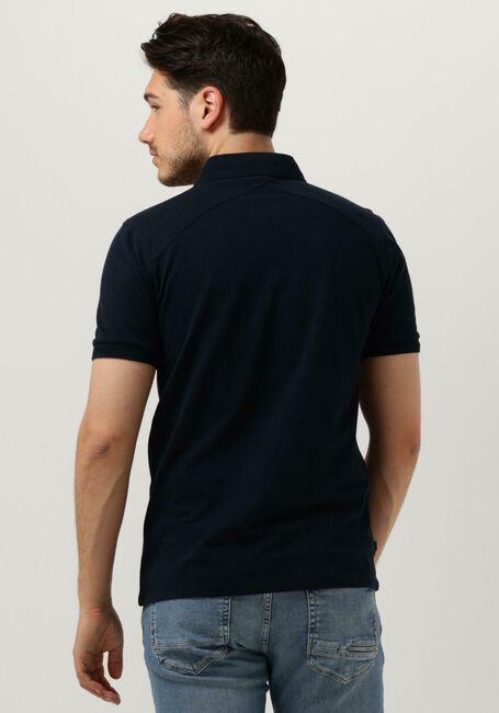 Dunkelblau CAST IRON Polo-Shirt SHORT SLEEVE POLO ORGANIC COTTON PIQUE ESSENTIAL - large