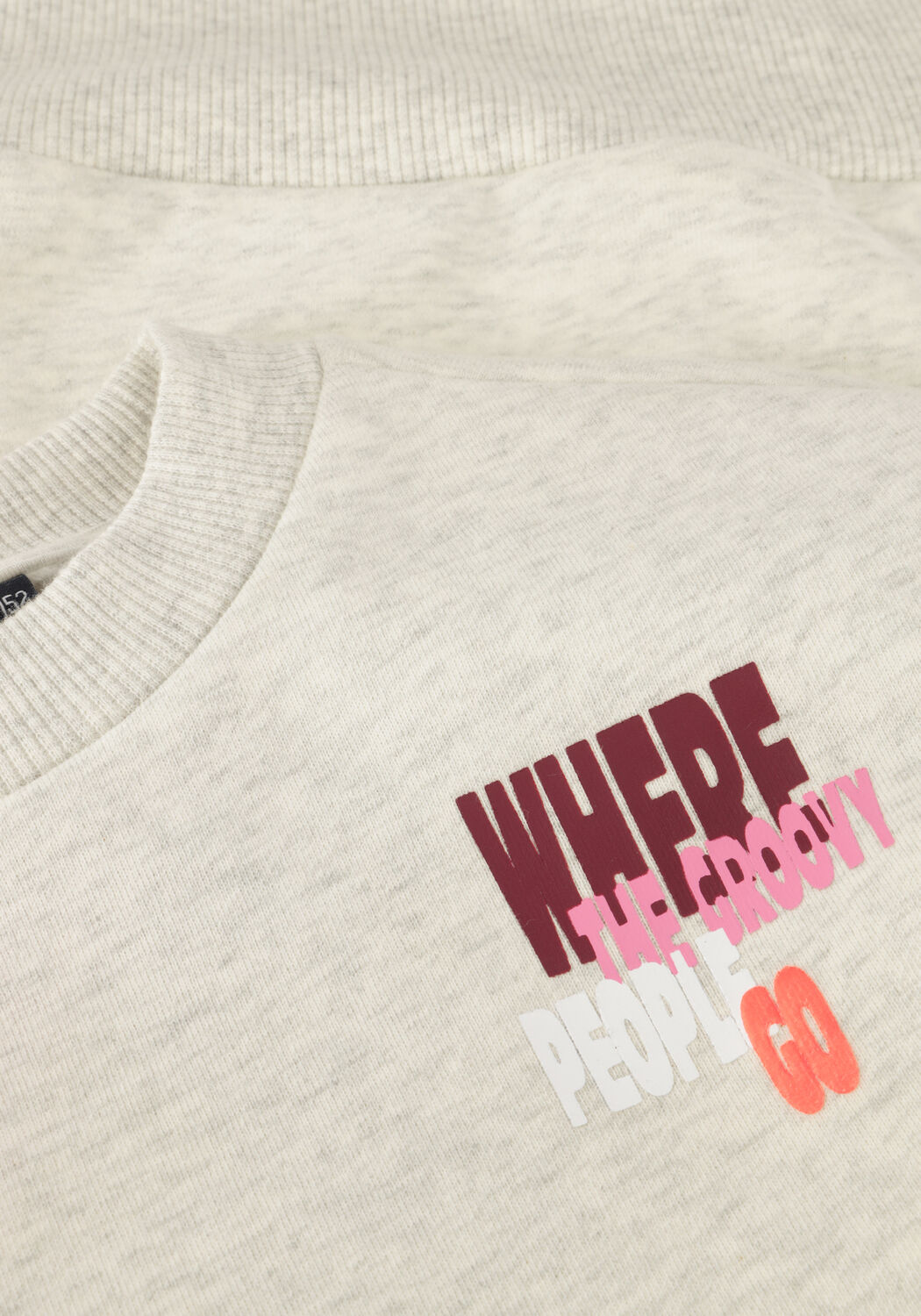 Graue INDIAN BLUE JEANS Sweatshirt SWEATER MELANGE - large