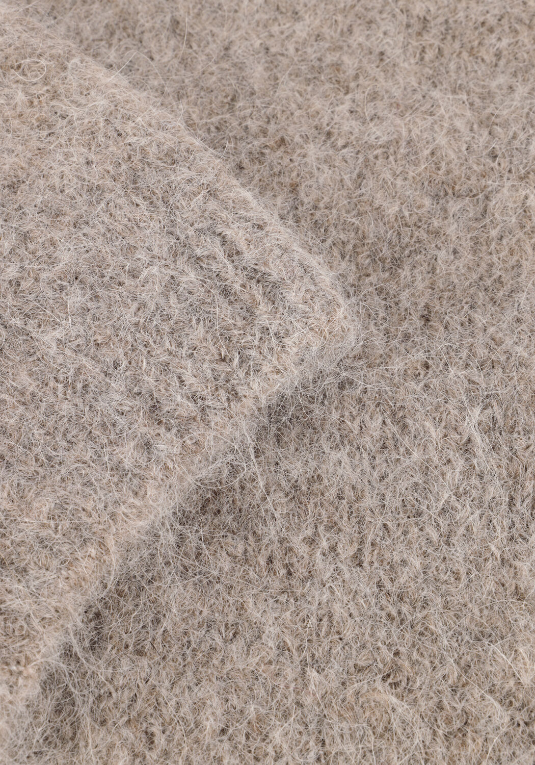 Graue SELECTED WOMEN Pullover SLFGABELLA LS KNIT O-NECK CAMP - large