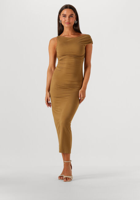 Khaki EDITED Midikleid ROBINIA DRESS - large