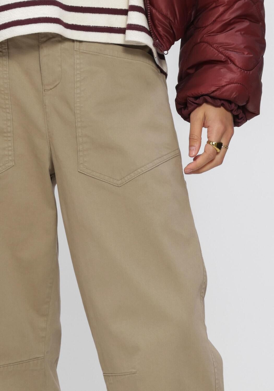 Dunkelgrau PENN & INK Weite Hose W26Z902 - large