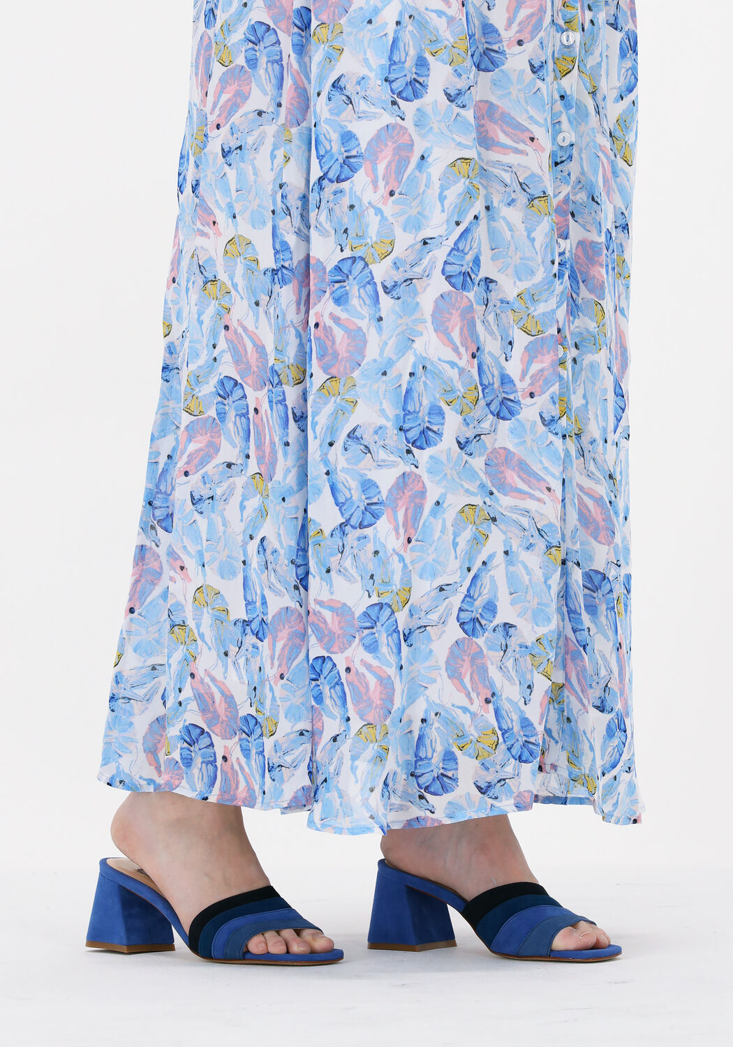 Blaue FABIENNE CHAPOT Mules TED MULES SWIRL - large