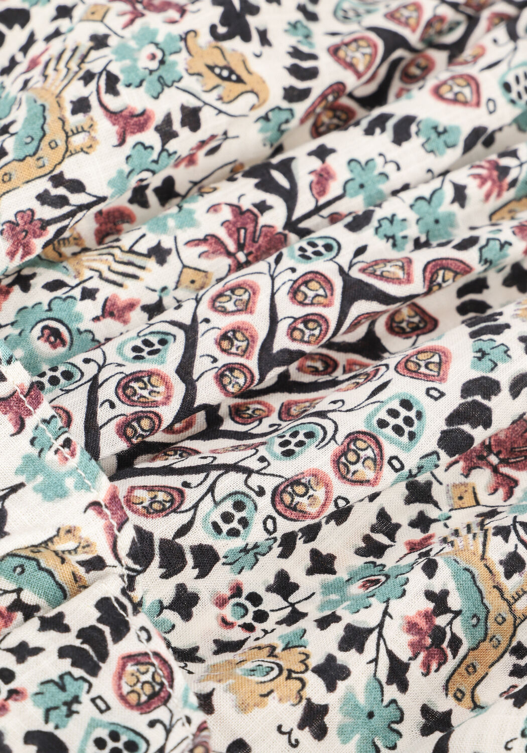 Mehrfarbige/Bunte IDANO Blusen TOM - large