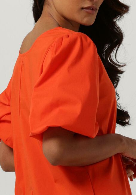 Orangene YDENCE Midikleid DRESS JUUL - large