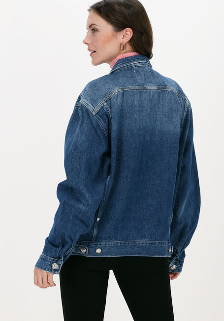 Dunkelblau GUESS Jeansjacke KLAUDY JACKET - large