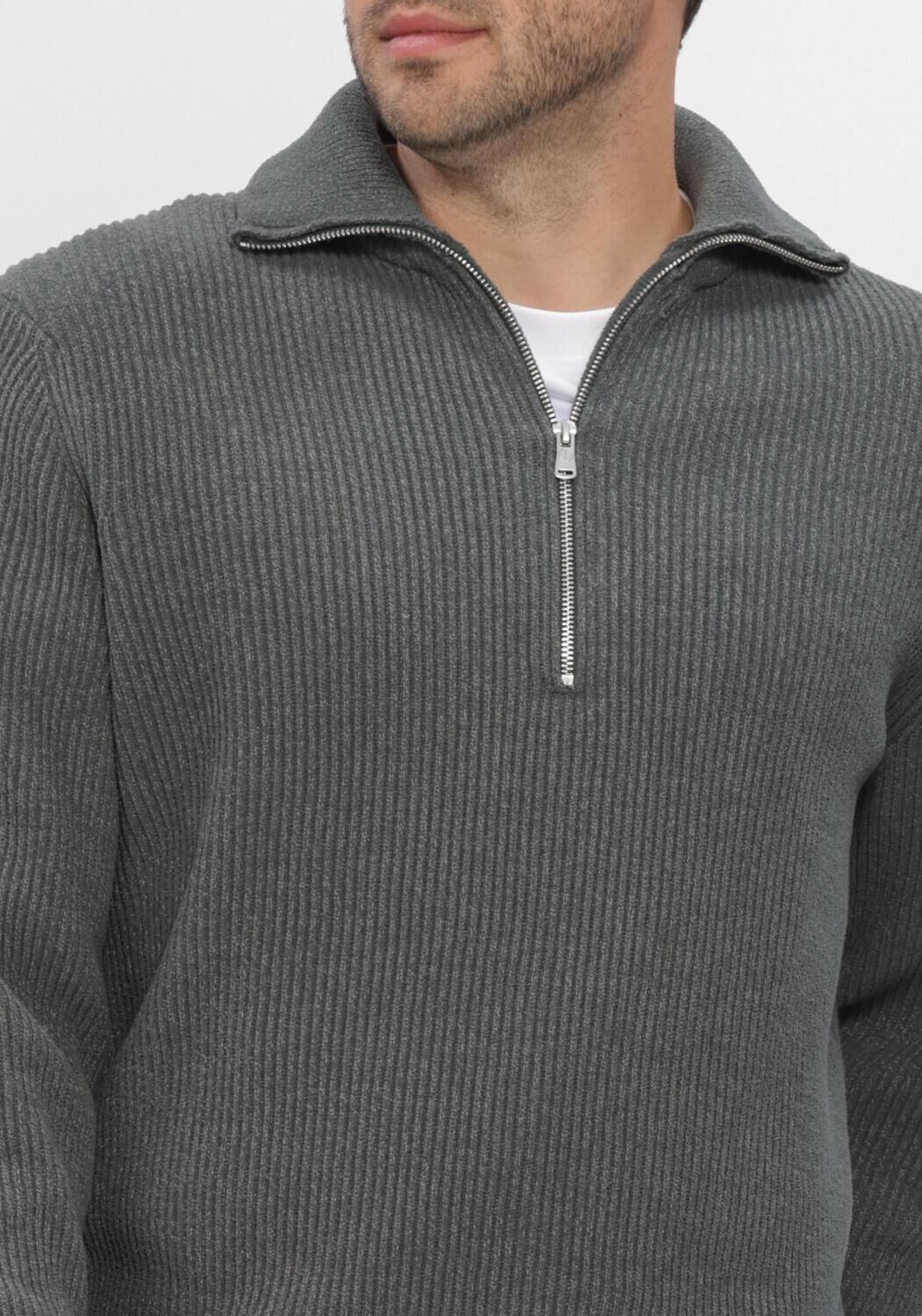 Dunkelgrau DSTREZZED Pullover DS_JOSIAH SKIPPER - large